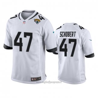 Maglia NFL Game Jacksonville Jaguars Joe Schobert Bianco