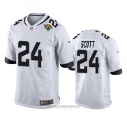 Maglia NFL Game Jacksonville Jaguars Josiah Scott Bianco