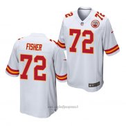 Maglia NFL Game Kansas City Chiefs Eric Fisher Bianco
