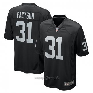 Maglia NFL Game Las Vegas Raiders Brandon Facyson Nero