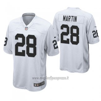 Maglia NFL Game Las Vegas Raiders Doug Martin Bianco