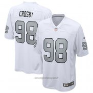 Maglia NFL Game Las Vegas Raiders Maxx Crosby Alternato Bianco