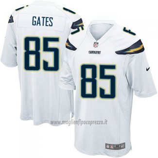 Maglia NFL Game Los Angeles Chargers Gates Bianco