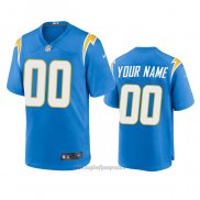 Maglia NFL Game Los Angeles Chargers Personalizzate Powder 2020 Blu