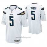 Maglia NFL Game Los Angeles Chargers Tyrod Taylor Bianco