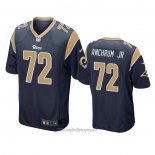 Maglia NFL Game Los Angeles Rams Tremayne Anchrum Jr. Blu