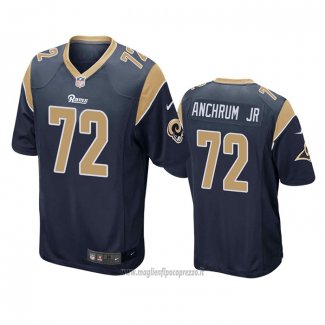 Maglia NFL Game Los Angeles Rams Tremayne Anchrum Jr. Blu