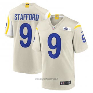 Maglia NFL Game Los Angeles Rams Matthew Stafford Crema