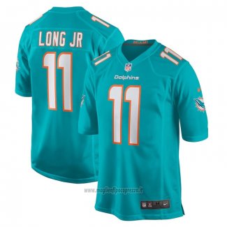 Maglia NFL Game Miami Dolphins David Long Jr. Verde1