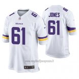 Maglia NFL Game Minnesota Vikings Brett Jones Bianco
