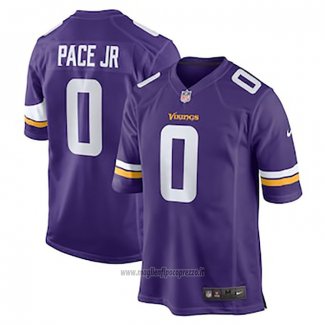Maglia NFL Game Minnesota Vikings Ivan Pace Jr Viola