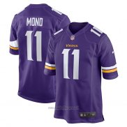 Maglia NFL Game Minnesota Vikings Kellen Mond 11 Viola