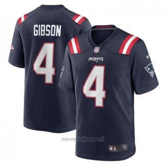 Maglia NFL Game New England Patriots Antonio Gibson Nero