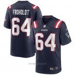 Maglia NFL Game New England Patriots Hjalte Froholdt Blu