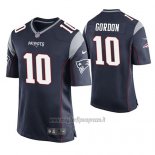 Maglia NFL Game New England Patriots Josh Gordon Blu