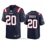 Maglia NFL Game New England Patriots Kyle Dugger Blu