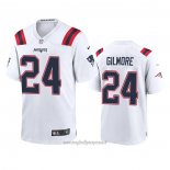 Maglia NFL Game New England Patriots Stephon Gilmore 2020 Bianco