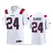 Maglia NFL Game New England Patriots Stephon Gilmore 2020 Bianco