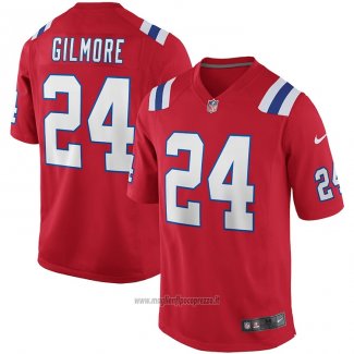 Maglia NFL Game New England Patriots Stephon Gilmore Alternato Rosso