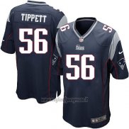 Maglia NFL Game New England Patriots Tippett Blu