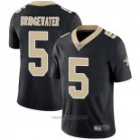 Maglia NFL Game New Orleans Saints 5 Teddy Bridgewater Nero