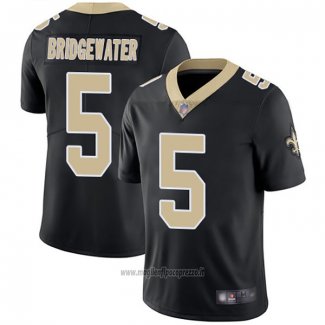 Maglia NFL Game New Orleans Saints 5 Teddy Bridgewater Nero
