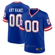 Maglia NFL Game New York Giants Personalizzate Classic Blu