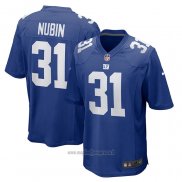 Maglia NFL Game New York Giants Tyler Nubin Blu