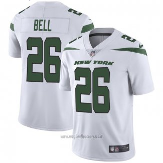 Maglia NFL Game New York Jets 26 Le'veon Bell Bianco