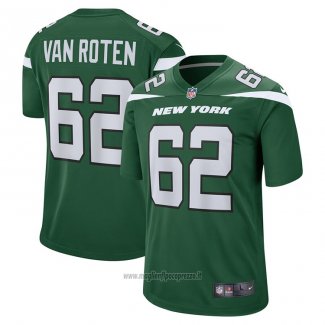 Maglia NFL Game New York Jets Greg Van Roten Verde