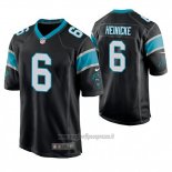 Maglia NFL Game Panthers Taylor Heinicke Nero