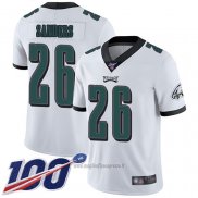 Maglia NFL Game Philadelphia Eagles 26 Miles Sanders Bianco