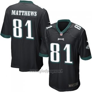 Maglia NFL Game Philadelphia Eagles Matthews Nero