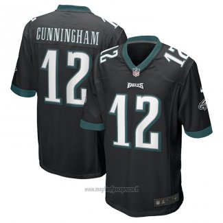 Maglia NFL Game Philadelphia Eagles Randall Cunningham Retired Alternato Nero