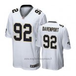 Maglia NFL Game Saints Marcus Davenport Bianco