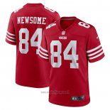 Maglia NFL Game San Francisco 49ers Dazz Newsome Rosso