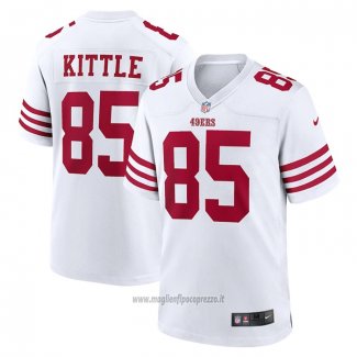 Maglia NFL Game San Francisco 49ers George Kittle Bianco2
