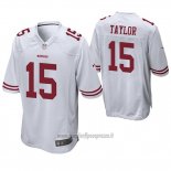 Maglia NFL Game San Francisco 49ers Trent Taylor Bianco