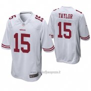 Maglia NFL Game San Francisco 49ers Trent Taylor Bianco