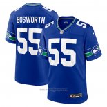 Maglia NFL Game Seattle Seahawks Brian Bosworth Throwback Retired Blu