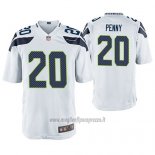 Maglia NFL Game Seattle Seahawks Rashaad Penny Bianco