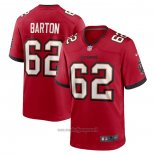 Maglia NFL Game Tampa Bay Buccaneers Graham Barton 2024 NFL Draft First Round Pick Rosso