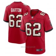 Maglia NFL Game Tampa Bay Buccaneers Graham Barton 2024 NFL Draft First Round Pick Rosso