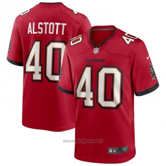 Maglia NFL Game Tampa Bay Buccaneers Mike Alstott Retired Player Rosso