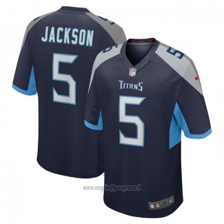 Maglia NFL Game Tennessee Titans Kearis Jackson Blu