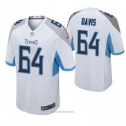 Maglia NFL Game Tennessee Titans Nate Davis Bianco