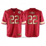 Maglia NFL Gold Game Kansas City Chiefs Peters Rosso