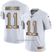 Maglia NFL Gold Legend Las Vegas Raiders Janikowski Bianco