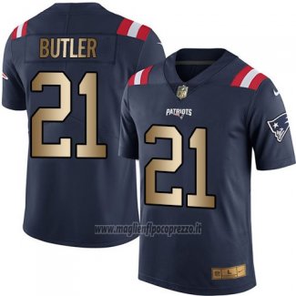 Maglia NFL Gold Legend New England Patriots Butler Profundo Blu