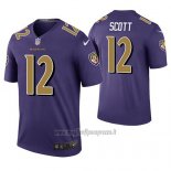 Maglia NFL Legend Baltimore Ravens Jaleel Scott Viola Color Rush